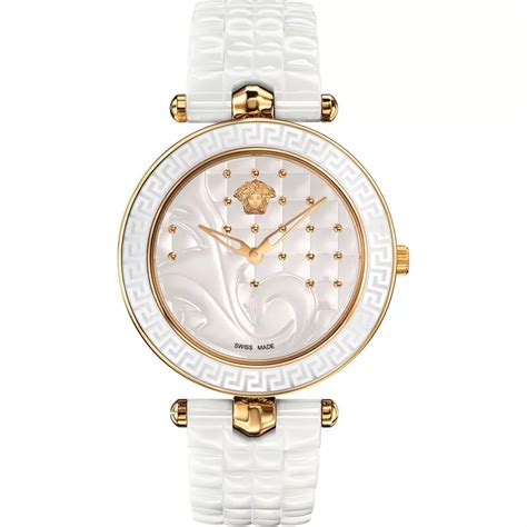 versace vanitas white and gold watch 40mm